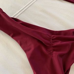 Super cute maroon bikini two piece!